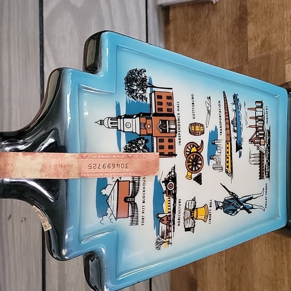 1967 vintage Jim Beam whiskey decanter- historic Pennsylvania - Picture 4 of 5